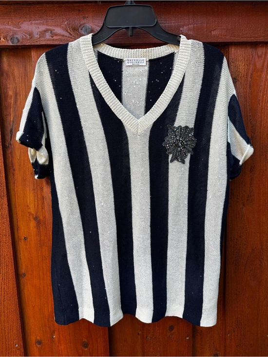 Brunello Cucinelli Sweaters - Brunello Cucinelli striped sweater